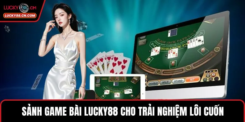 Sảnh Game bài LUCKY88 cho trải nghiệm lôi cuốn